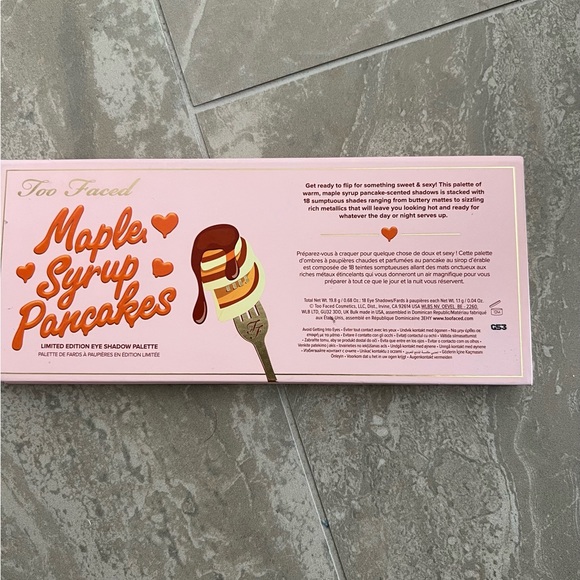 too faced maple syrup and pancakes palette - Picture 4 of 4